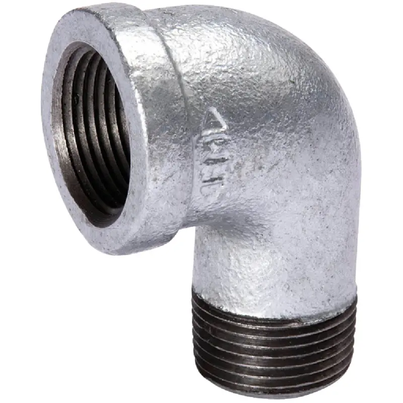 B&K Galvanized 90-Degree Street Elbow – 1/2-Inch Npt, 1/4 Bend 1