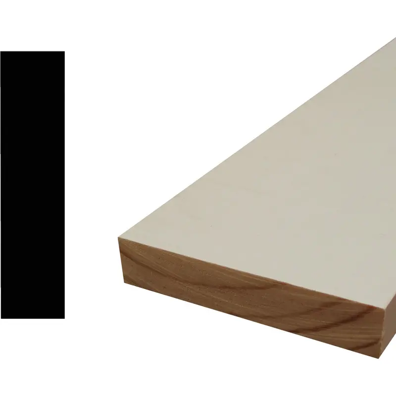 Cedar Creek Primed Finger-Joint Pine Board – 1 In X 6 In X 12 Ft S4S Dimensional Lumber 1
