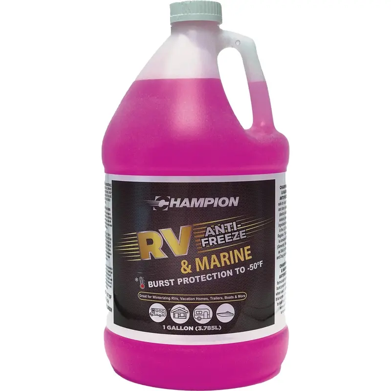 Champion Rv & Marine Antifreeze – Non-Toxic, -50°F Protection, 1 Gallon 1