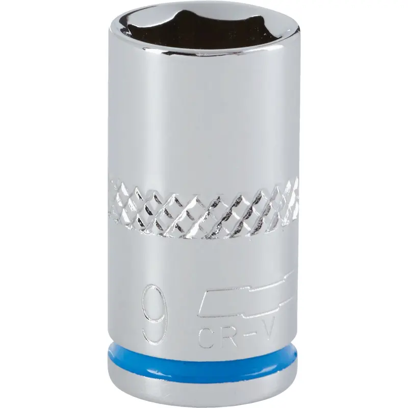 Channellock Metric Socket – 1/4-Inch Drive, 9Mm 6-Point Shallow Design 1