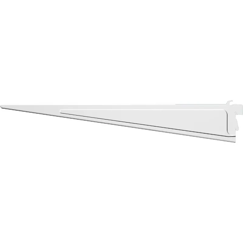Closetmaid Shelftrack White Shelf Bracket – 16-Inch Support 1