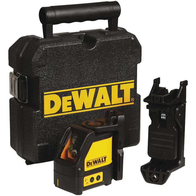 Dewalt Green Cross-Line Laser Level – 165-Foot Self-Leveling Horizontal & Vertical Projection 1