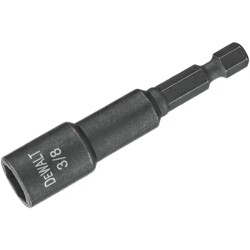 Dewalt Impact Nut Driver – 3/8" Drive, 2-9/16" Length, For Socket Fastening 1