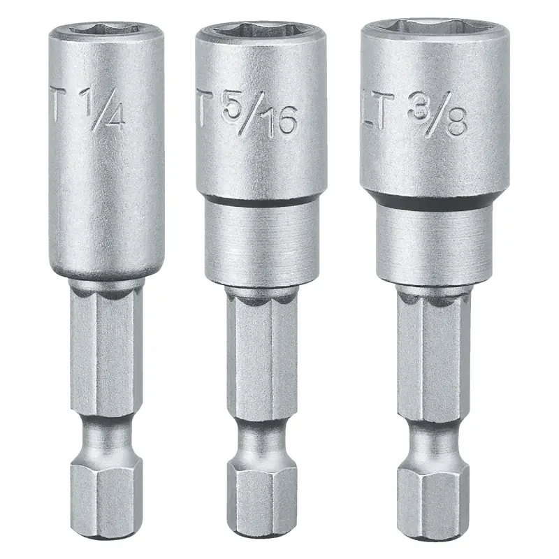 Dewalt Magnetic Nut Driver Bit Set – 3-Piece Professional Tool Kit 1