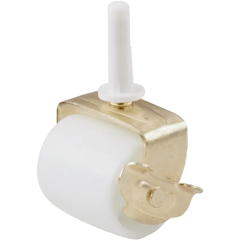 Do It 2-1/8" Plastic Bed Stem Caster With Locking Brake – 2-Pack Heavy-Duty Mobility Kit 1