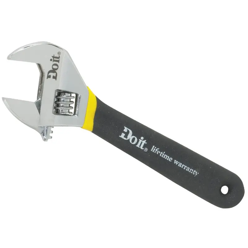 Do It 6" Adjustable Wrench – Forged Steel, Dual-Jaw Precision Grip Tool 1