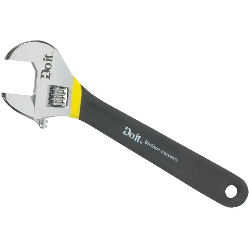 Do It Adjustable Wrench – 10" Heavy-Duty Steel Crescent Wrench With Smooth Jaw Action 1