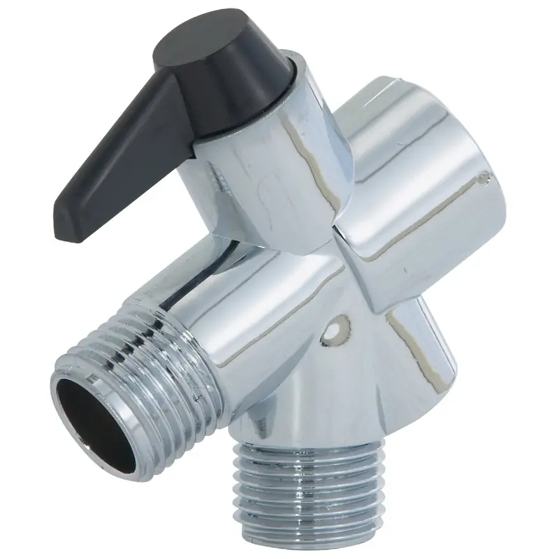 Do It Chrome Shower Diverter Valve – 1/2" Inlet, Plastic Body With Metal Trim For Tub/Shower Combo 1