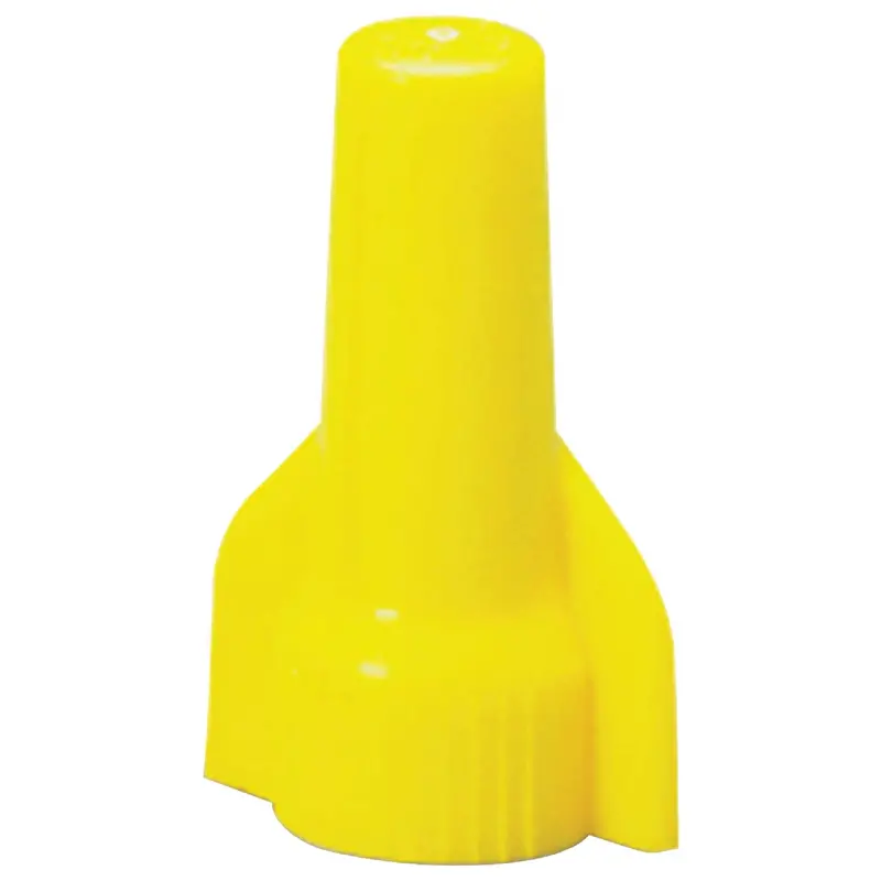 Do It Small Wing-Type Wire Connector: 22–10 Awg, Yellow, 6-Pack 1