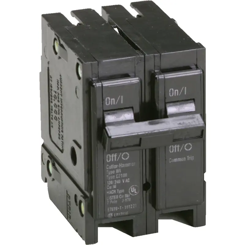 Eaton Br Series 70-Amp Double-Pole Circuit Breaker – Standard Trip Thermal-Magnetic Protection 1