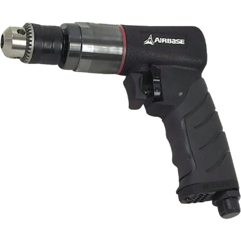 Emax 3/8-Inch Reversible Pneumatic Drill – Compact Air-Powered Tool 1