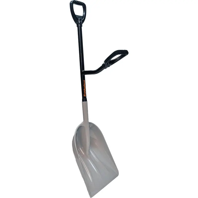 Ergiesystems 30-Inch Steel-Handle Polyethylene Scoop Shovel 1