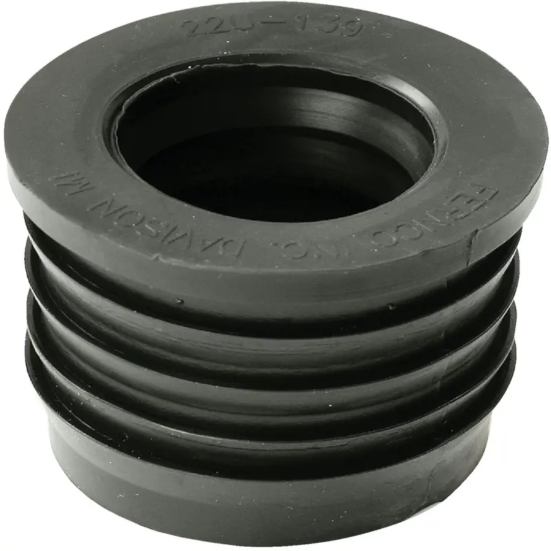 Fernco 2" X 1.5" Pvc-To-Iron Pipe Dwv Hub Adapter For Drain, Waste & Vent Systems 1