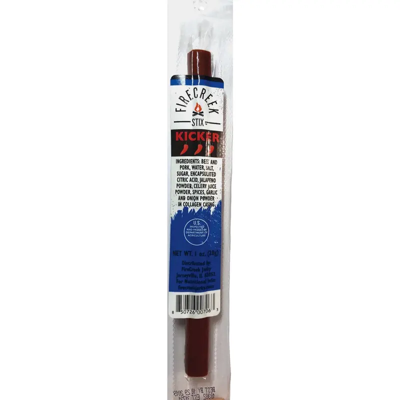 Firecreek Spicy Smoked Kicker Beef Sticks – 1-Ounce Protein Snack 1