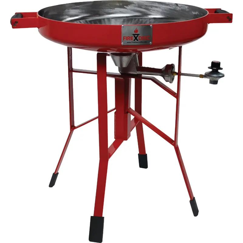 Firedisc 1-Burner Propane Grill – 24" Red Cooking Surface, 30,000 Btu Lp Gas 1