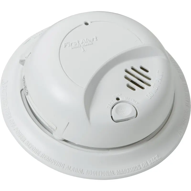 First Alert Hardwired Ionization Smoke Detector – 120V Ac With Interconnect Capability 1