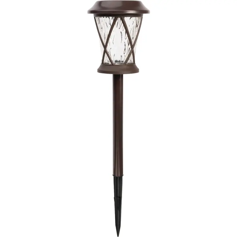 Fusion Solar Path Light – Stainless Steel & Plastic, 4-Lumen Bronze Finish 1