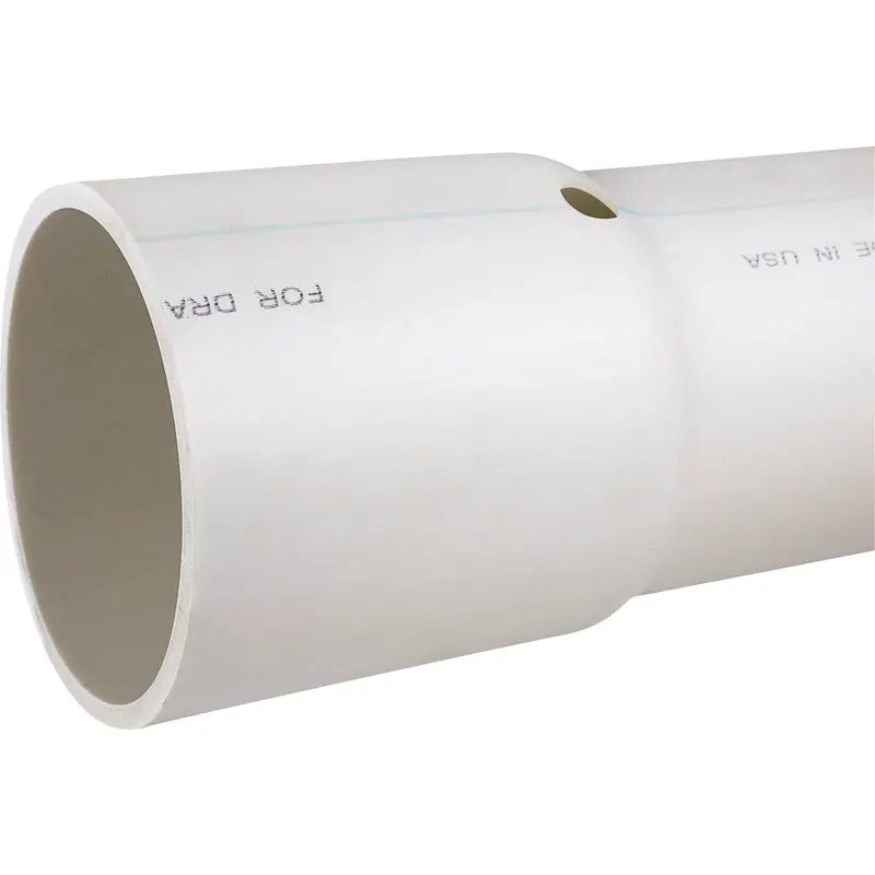 Genova Pvc Dwv Perforated Pipe – 4 In. X 10 Ft., Schedule 40 Cellular Core 1