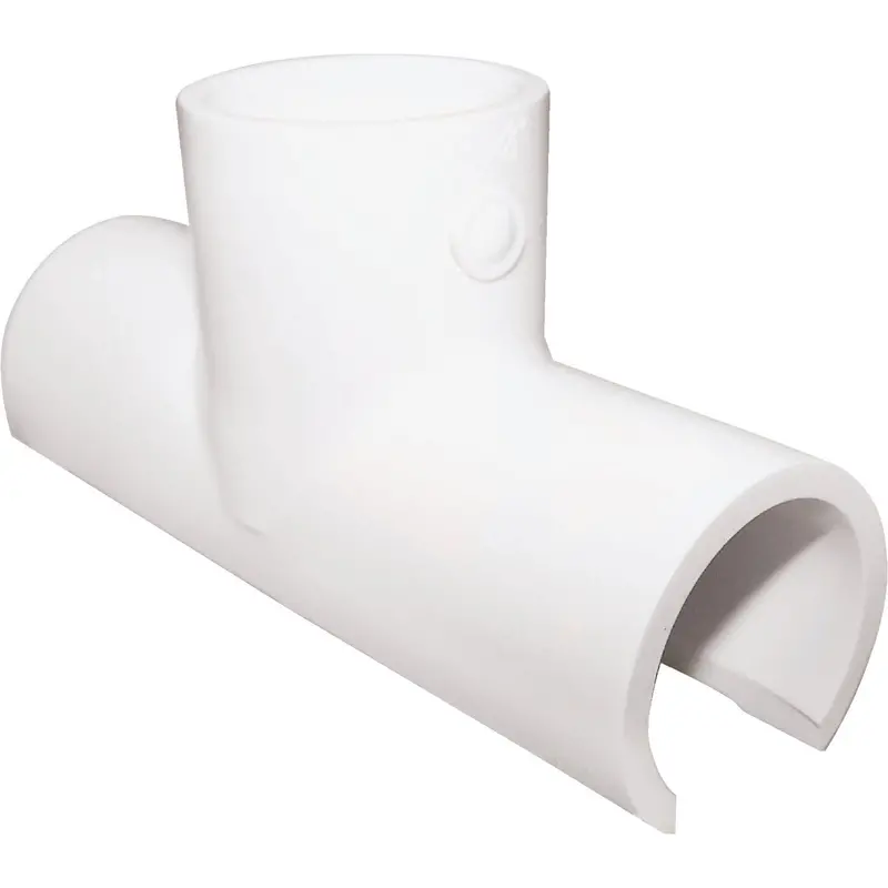 Genova Pvc Tee Fitting – 3/4-Inch Schedule 40, Standard Branch Connection 1