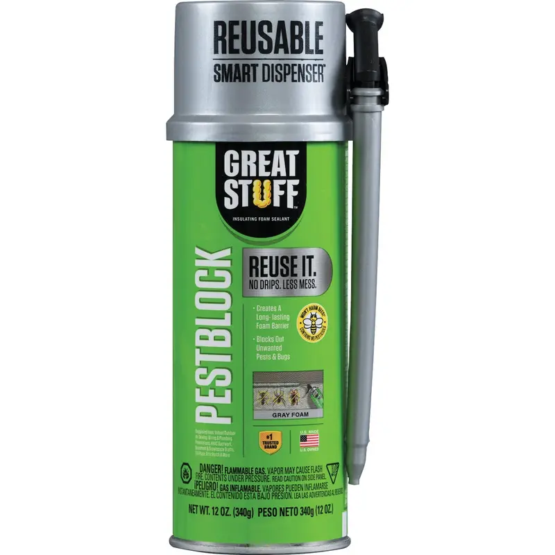 Great Stuff Smart Dispenser Pestblock Sealant, 12 Oz, Gray 1