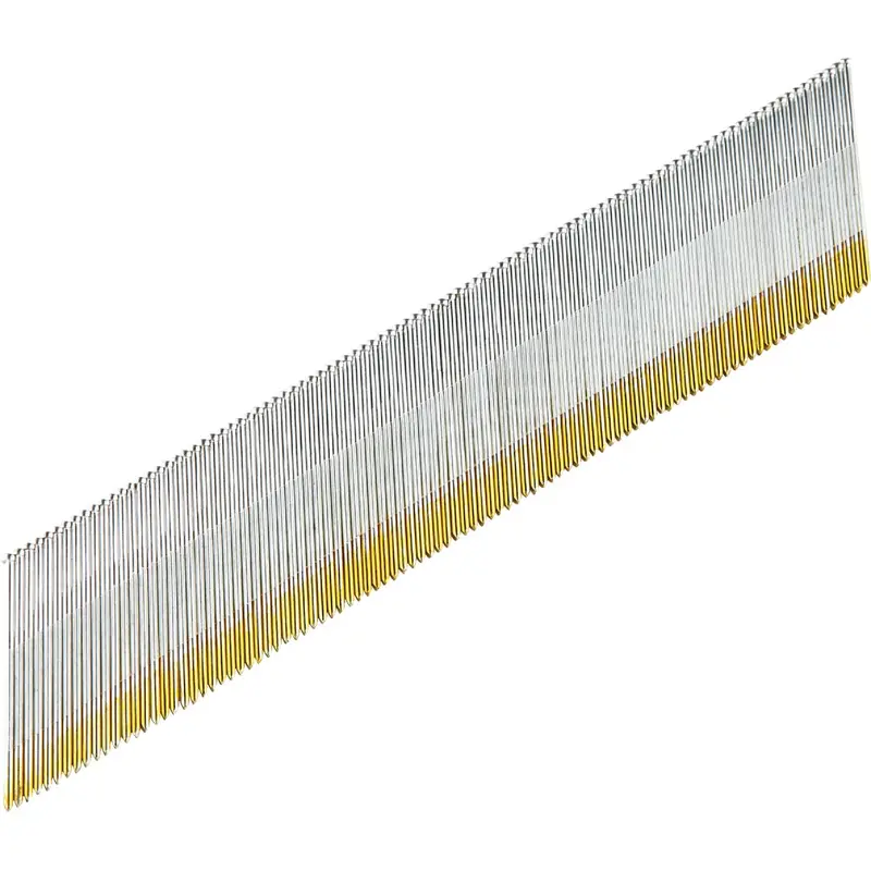 Grip-Rite 15-Gauge 34° Angled Finish Nails – 2" Galvanized Da-Style, 4000-Count Box 1