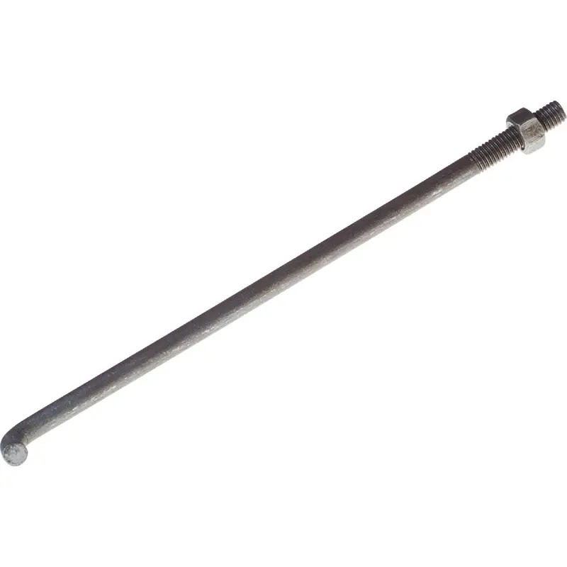 Grip-Rite Galvanized Anchor Bolt Set: 5/8" X 12", With Nuts (50-Pack) 1