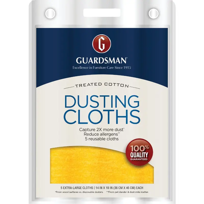 Guardsman Microfiber Dusting & Cleaning Cloths – Pack Of 5 1