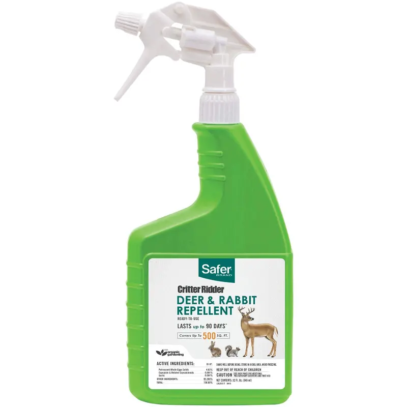 Havahart Deer Off Repellent – 32 Oz Ready-To-Use Organic Formula For Deer, Rabbits & Squirrels 1