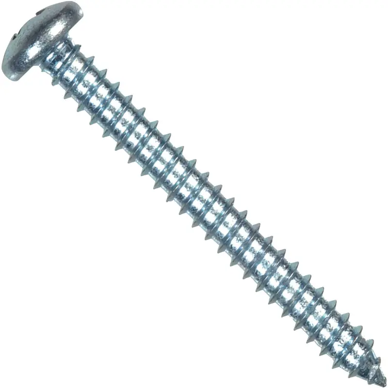 Hillman Combination Pan Head Sheet Metal Screws – #8 X 3/8 In., Zinc-Plated, 100-Pack 1