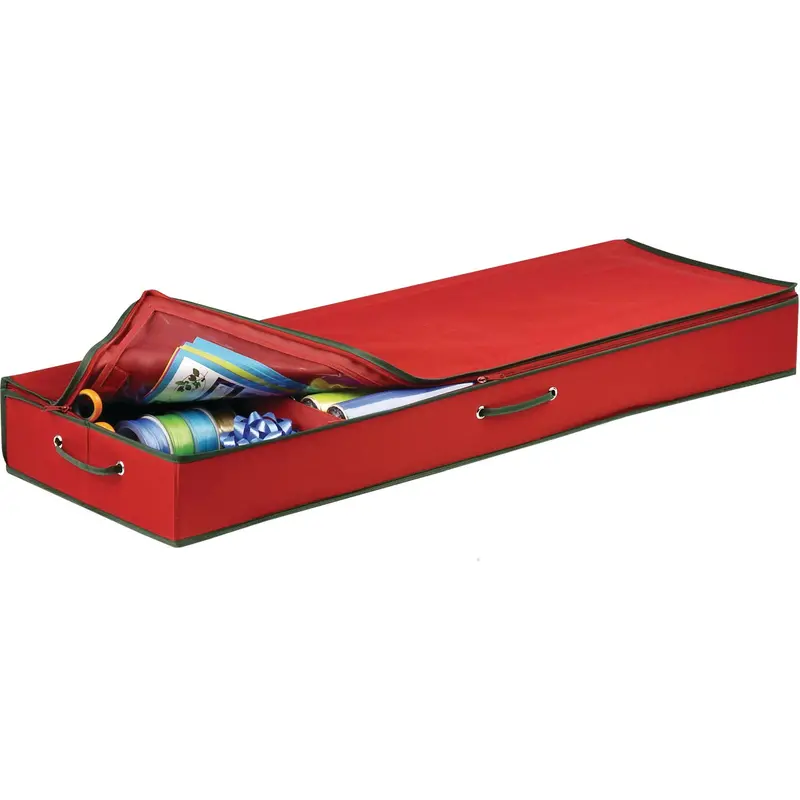 Honey Can Do Polyester Gift Wrap Organizer – 13.5-Inch W X 4.5-Inch H X 40-Inch L 1
