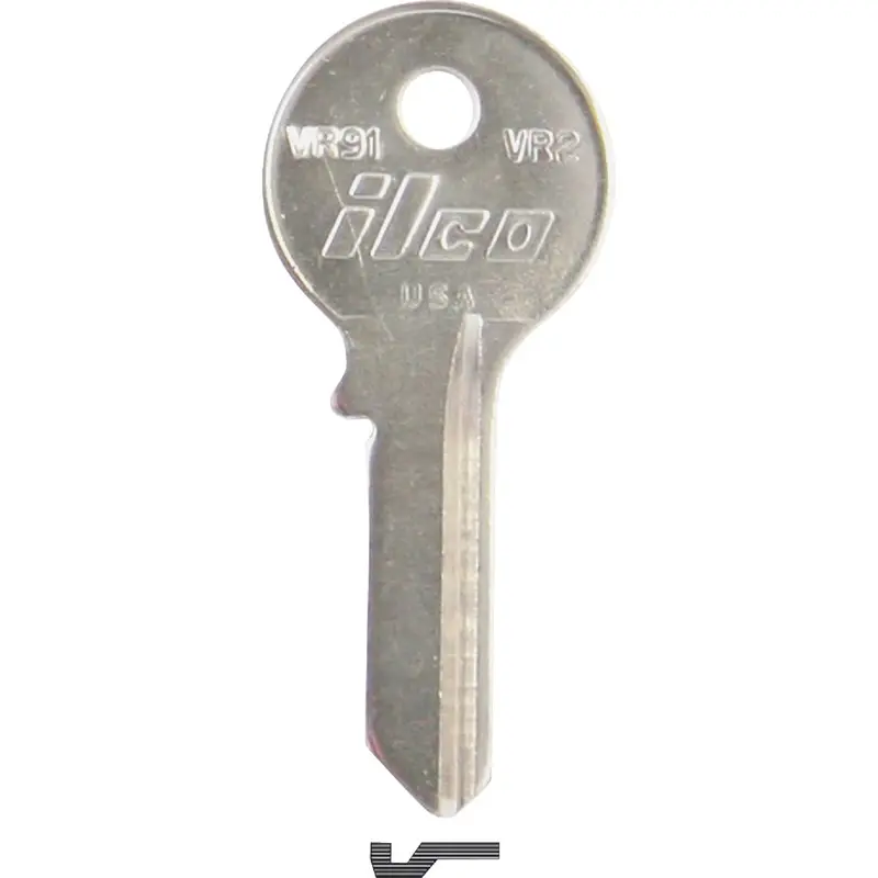 Ilco Viro Nickel-Plated Padlock Keys – Vr2 Model, 10-Pack 1