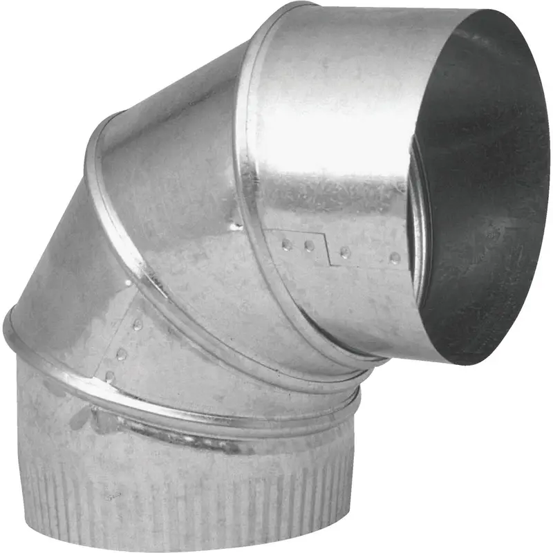 Imperial Galvanized Adjustable Elbow – 28-Gauge, 8-Inch 1