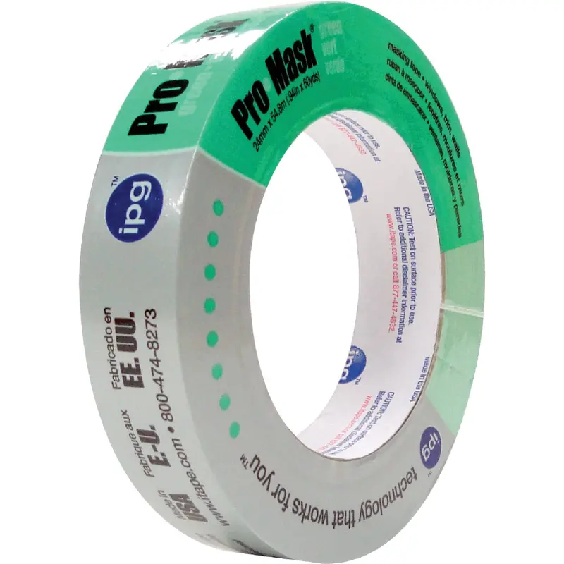 Ipg Promask Green Painter’S Tape – 0.94 Inch X 60 Yard, Professional Grade 1