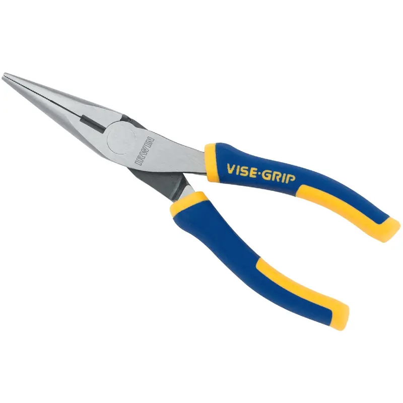 Irwin Vise-Grip 6" Long-Nose Pliers – Precision Bent-Jaw Tool For Gripping & Bending 1