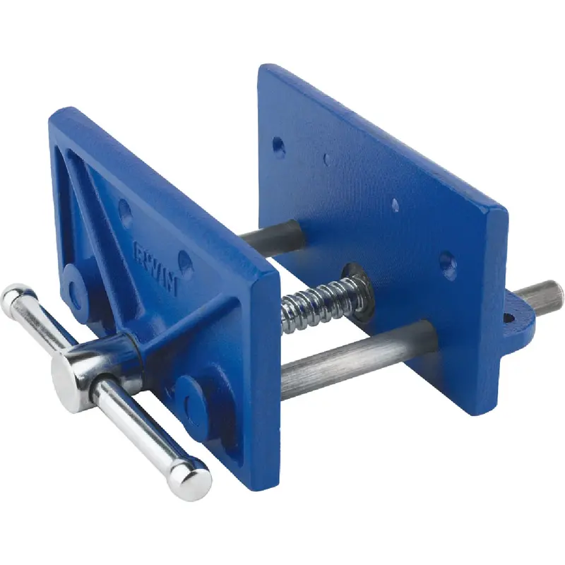 Irwin Woodworker’S Vise: 6-1/2" Jaw Width, Cast Iron 1