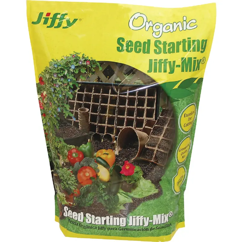 Jiffy All-Purpose Organic Seed Starting Mix – 16 Qt. (8 Lb.) Container 1