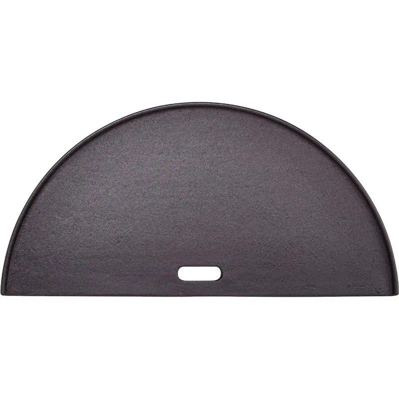 Kamado Joe Half-Moon Cast Iron Griddle – 9 X 18 Inch, Reversible Surface 1