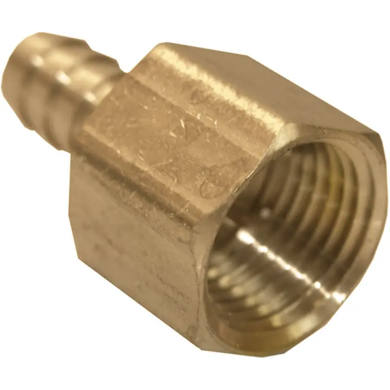 Lasco Brass Hose Barb Adapter – 3/8-Inch Fpt To 1/2-Inch 1