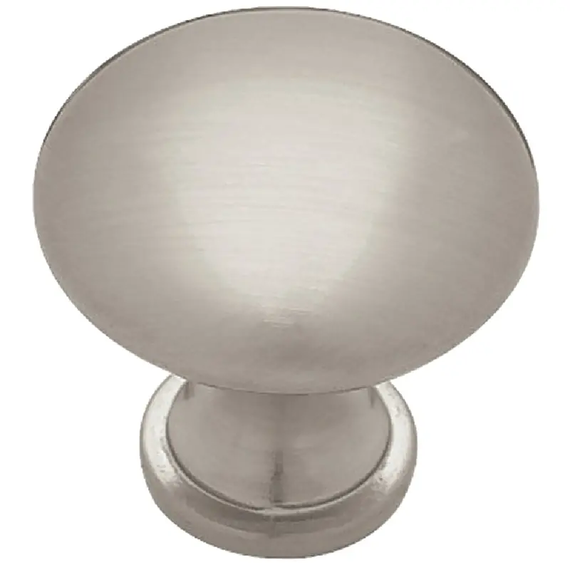 Liberty Satin Nickel Cabinet Knob – 1-1/4" Round Pull, Sold In Pairs 1