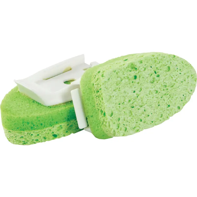 Libman Natural Cellulose Soap-Dispensing Brush Refills – 2-Pack 1