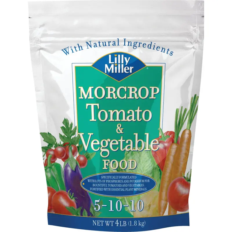 Lilly Miller Morcrop Tomato & Vegetable Food – 4 Lb 5-10-10 Dry Fertilizer Blend 1
