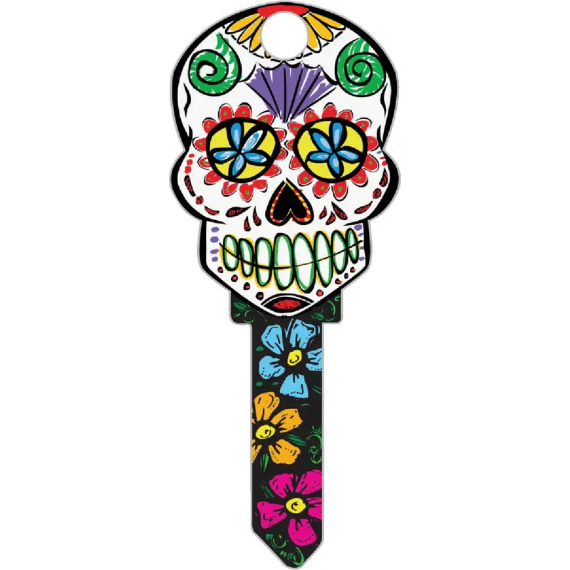 Lucky Line Decorative Skull-Design House Key – Model Kw11 1