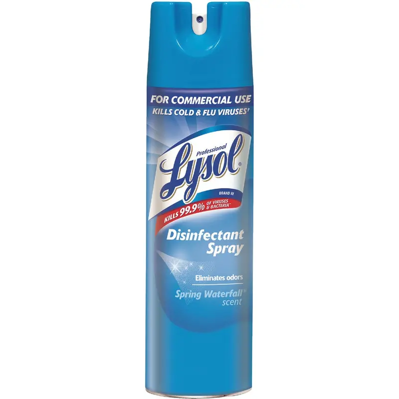 Lysol Commercial Disinfectant Spray – Spring Waterfall Scent, 19-Ounce Bottle 1