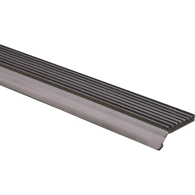 M-D Vinyl Garage Door Seal – 2-Inch Wide × 7-Foot Brown Top & Side Stop 1