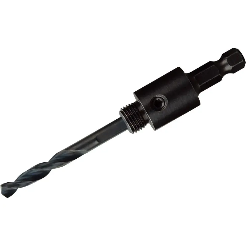 Milwaukee 3/8" Round Shank Hole Saw Mandrel – Fits Saws Up To 1-3/16" 1