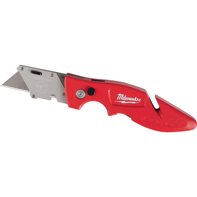 Milwaukee Fastback Fixed-Folding Utility Knife – Durable Steel Blade With Secure Locking Mechanism 1