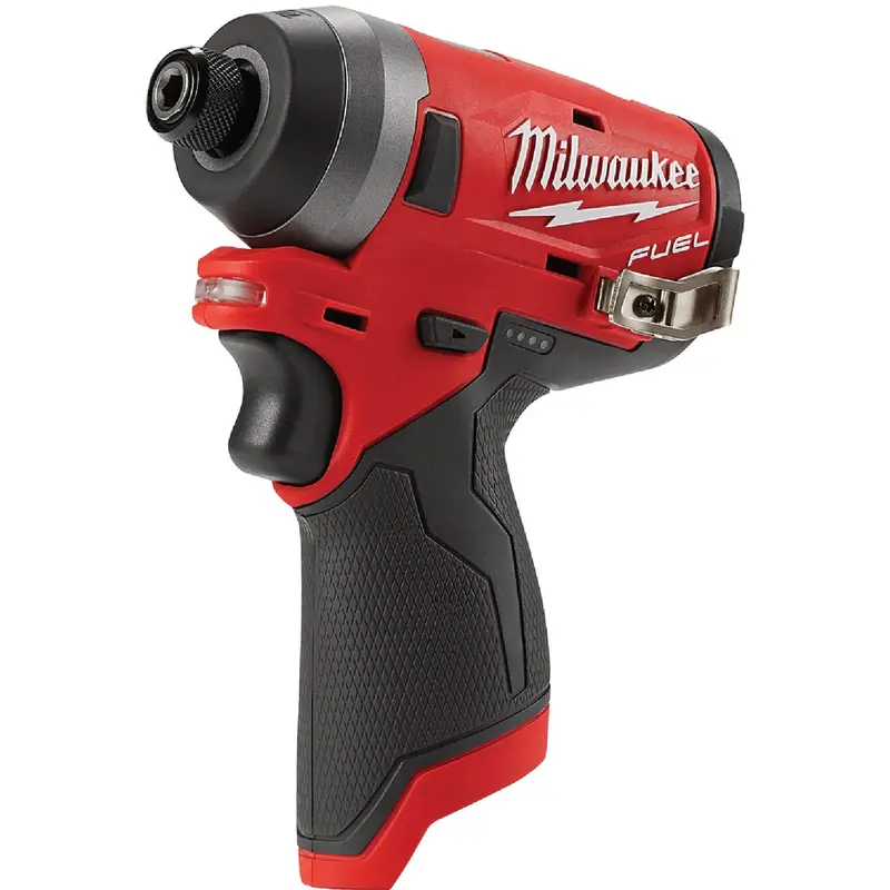 Milwaukee M12 Fuel Cordless Impact Driver – 12V Brushless, 1/4-Inch Hex, Bare Tool Only 1