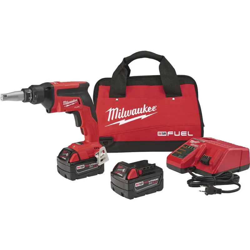 Milwaukee M18 Fuel Cordless Drywall Screwgun Kit – 18V Brushless 1