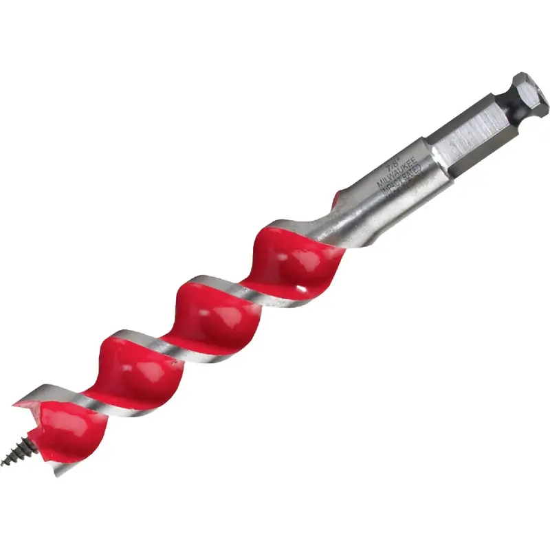 Milwaukee Quick-Change Auger Bit – 7/8-Inch X 6.5-Inch, For Drills 1