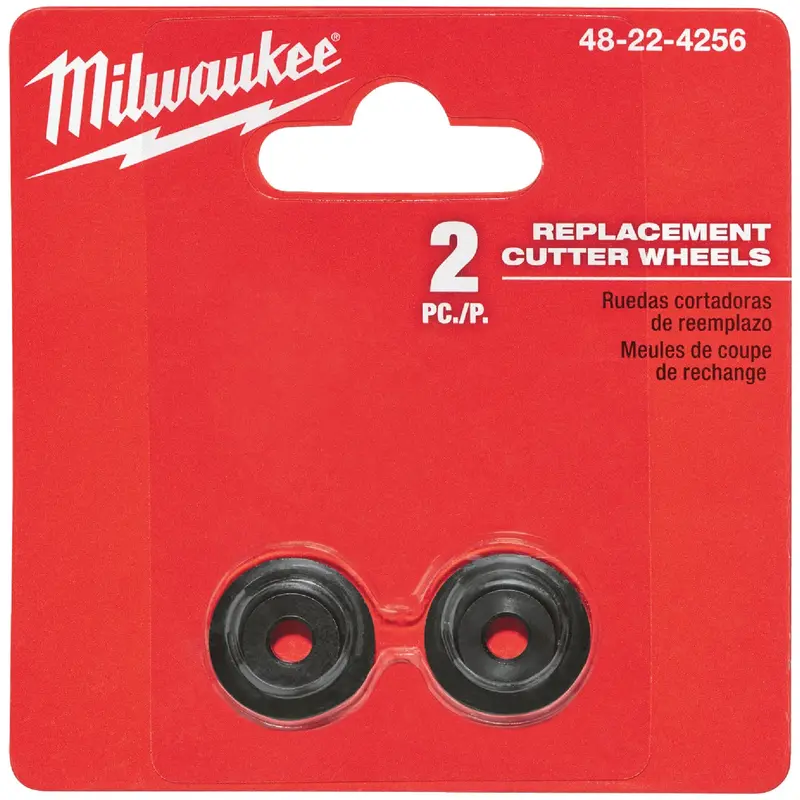 Milwaukee Replacement Cutter Wheel Set – Compatible With Mini & Constant Swing Copper Tubing Cutters (2-Pack) 1